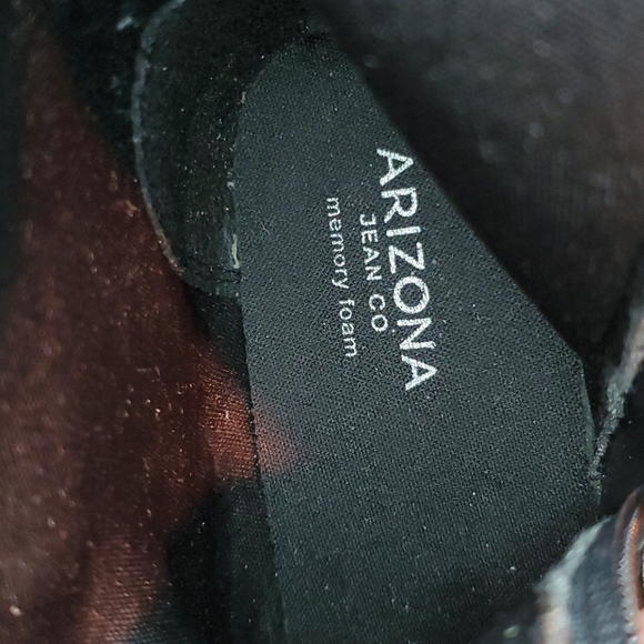 Arizona Jean Co Memory Foam Black Boots Samantha - Picture 8 of 10